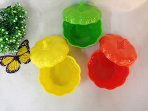 创意密胺塑料南瓜糖果盒 多功能收纳与婚礼装饰的完美结合